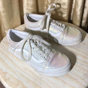 Vans Opalescent Glittery Shoes